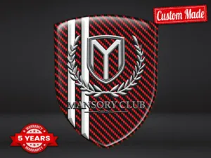 Mansory Autocollants Famille Auto Max Durables Style Moderne